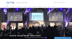 Desktop Screenshot of ems-events.co.uk